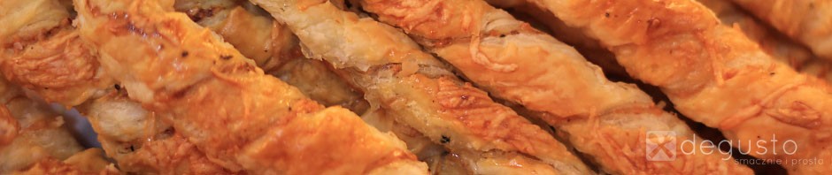 Serowe paluszki z ciasta francuskiego paluszki serowe degusto - przepisy smaczne i proste