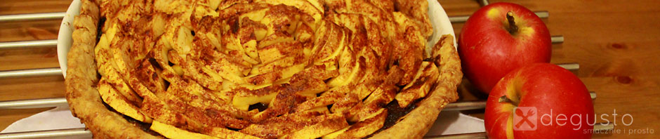 Tarta z jabłkami Tarta z jablkami degusto - przepisy smaczne i proste