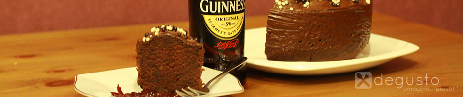 Ciasto czekoladowe z Guinnessem Ciasto z Guinness 1 degusto - przepisy smaczne i proste